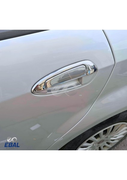Fiat Grande Punto Krom Kapı Kolu 4 Kapı 8 Parça 2006 ve Üzeri Paslanmaz Çelik