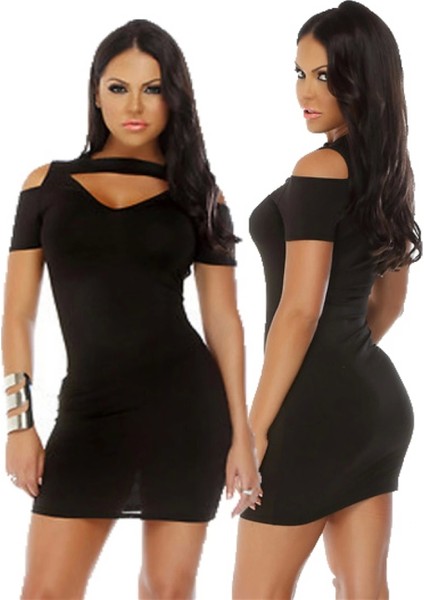 B101183 Özel Dizay Mini Elbise
