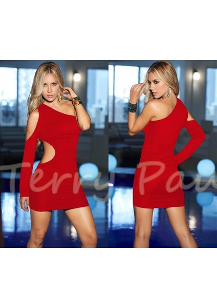 B100756 Özel Kesim Mini Elbise modelleri