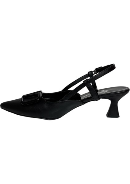 Mg Shoes 1026-V-2 Kadın Ince Topuklu Ayakkabı (Yaz 25)