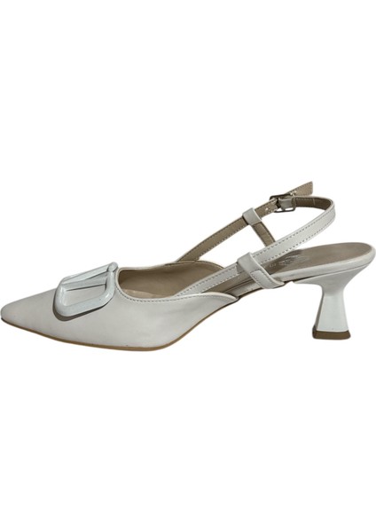 Mg Shoes 1026-V-2 Kadın Ince Topuklu Ayakkabı (Yaz 25)