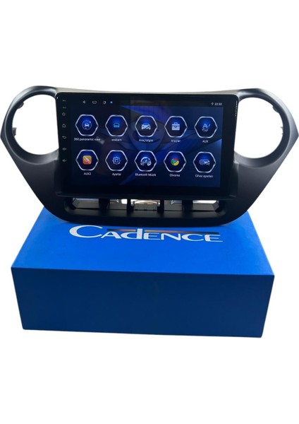 Hyundai I10 2012-2018 Cadence 6-128 (Sim Kartlı) 360 Cam Destekli Pro Oem Multimedia