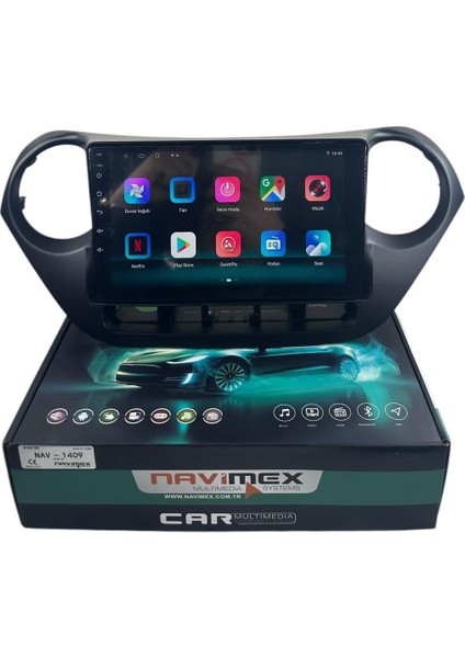 Hyundai I10 2012-2018 Navimex Samsung Işlemcili (Fanlı) Profesyonel Oem Multimedia fırsatları