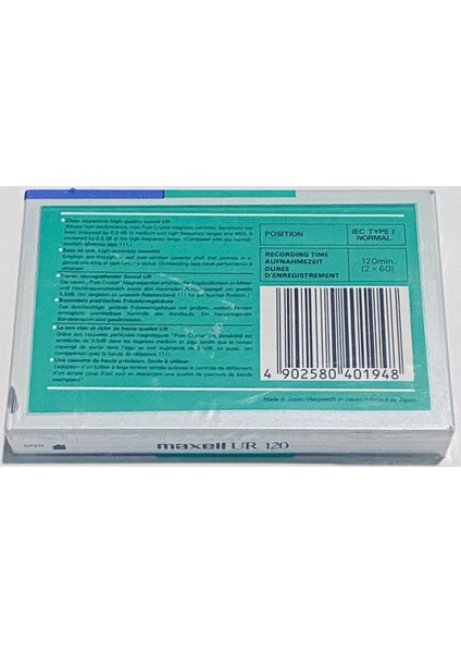 Ur 120 Boş Teyp Kaset