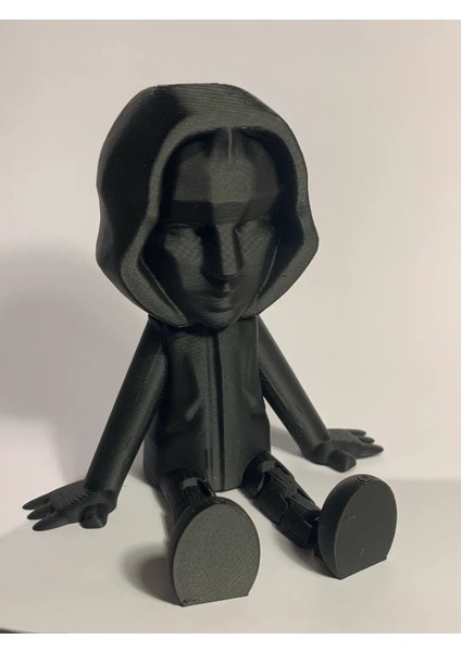 Eklemli Mini Front Man Squid Game Front Man Figürü Squid Game Biblo 10 cm