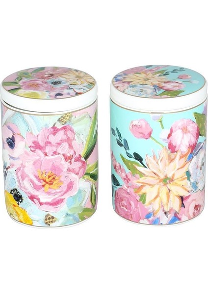 Peony Bone 2lı Kavanoz Setı 600 ml