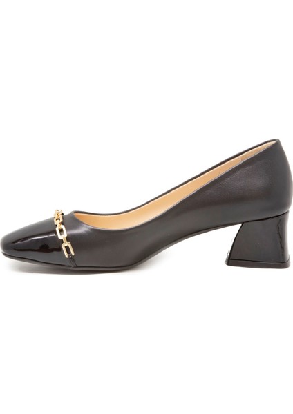 Dnl 01 Siyah Bayan Klasik Ayakkabı Bayan Klasik modelleri