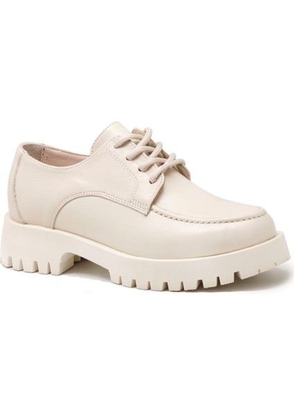 Dv 2841 Bej Bayan Günlük Ayakkabı Kadın Casual