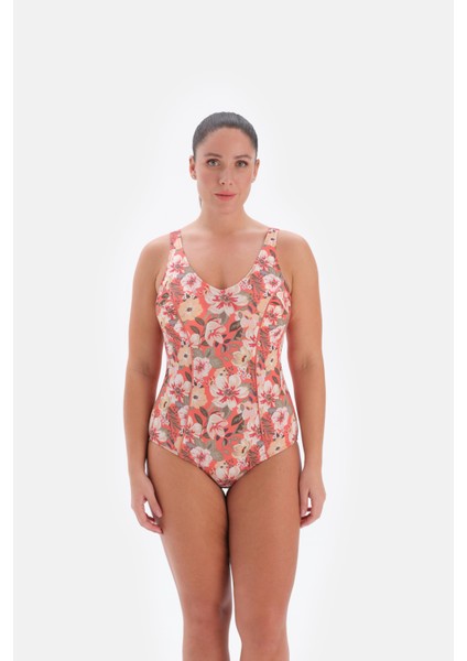 V Yaka Toparlayıcı Mayo Desenli 3245MY