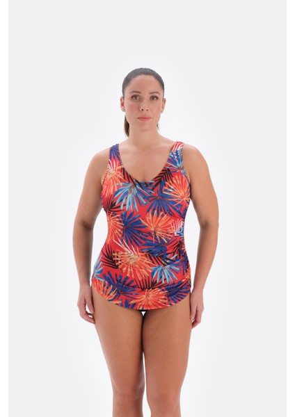 V Yaka Toparlayıcı Önü Kapaklı Mayo Desenli 3221MY modelleri