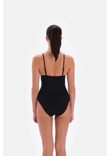 Püskül Detaylı Kaplı Mayo Siyah 3334MY modelleri