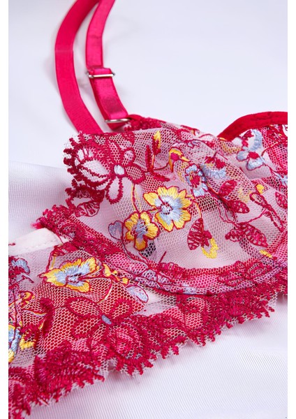 Çiçekli Balenli Bralet Takımı Love Secret 1007 fırsatları