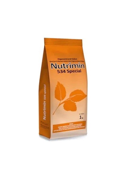 Nutrimin 534 Special Organomineral Yaprak Gübresi 1 Kilo