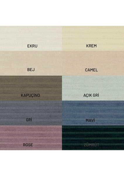 Mikrofiber Şönil Fitilli Minimalist Tekl Koltuk Örtüsü - 110 x 175 cm ,2 Adet Çift Taraflı, Kaymaz, Terletmez Zümrüt
