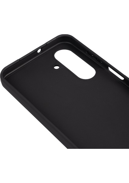Galaxy A26 Uyumlu Kılıf Zore Biye Silikon-Siyah