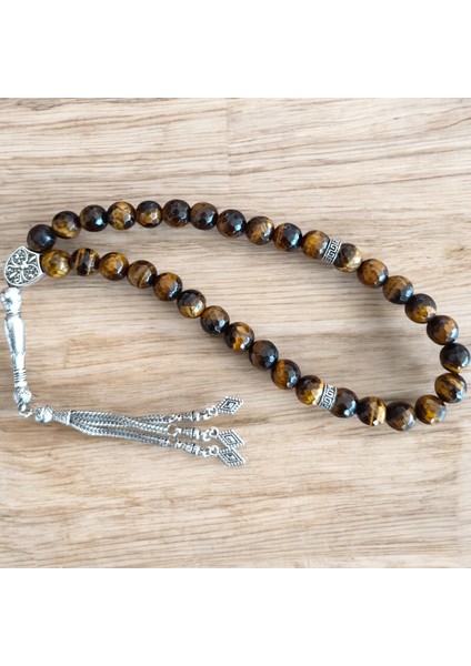 Kaplan Gözü Tesbih - Kaplan Gözü Bileklik - Kaplan Gözü Anahtarlık 3 Adet Hediye Seti indirimleri