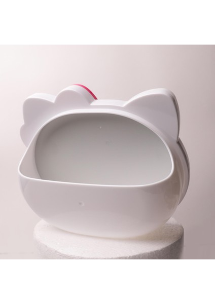 Hello Kitty Organizerli Masa Aynası Beyaz