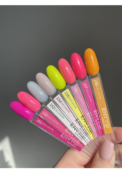 Kalıcı Oje Exclusive Seri Açık Toz Pembe NUDE15GR NO:154
