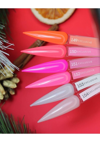 Kalıcı Oje Exclusive Seri Açık Toz Pembe NUDE15GR NO:154