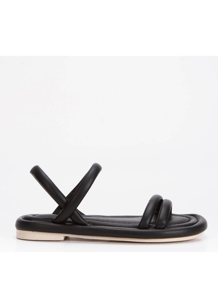 Kadın Yumuşak Tabanlı Rahat Sandalet Siyah modelleri