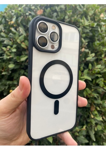 Magsafe Özellikli Silikon iPhone 13 Pro Max Kılıf