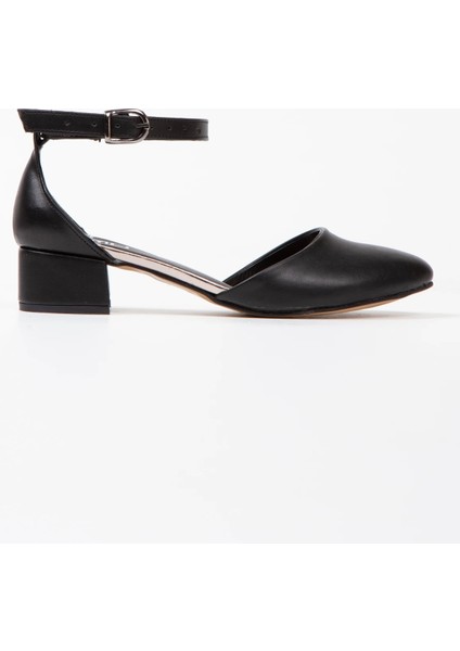 Kadın Siyah Cilt Karnıyarık Kısa Topuklu Ayakkabı Çanta Takımı fiyatları