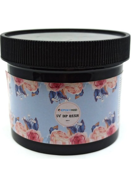 Uv Reçine Epoksi Şeffaf Deep Type Wire Arts Tel Çiçek , Taç Yapımına Uygun Uv Deep Resin 200 gr