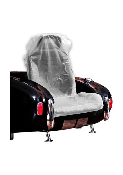 Baskısız Oto Koltuk Poşeti - Oto Koltuk Koruma Naylonu 200 Adetlik Rulo - Oto Servis Kılıfı