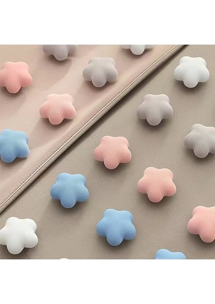 Nevresim Iğnesi Bez Kaplama 16 Adet Yıldız Şeklinde 4x4 Renk Takım Halinde Nevresim Sabitleyici fiyatları