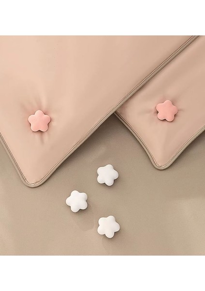 Nevresim Iğnesi Bez Kaplama 16 Adet Yıldız Şeklinde 4x4 Renk Takım Halinde Nevresim Sabitleyici indirimleri