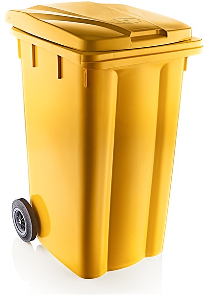 Çöp Konteyneri 240 Lt. (Sarı)