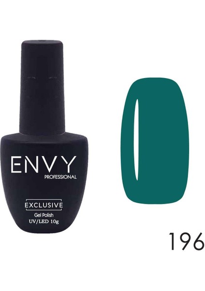 Kalıcı Oje Exclusive Seri Yosun Yeşili 10GR NO:196