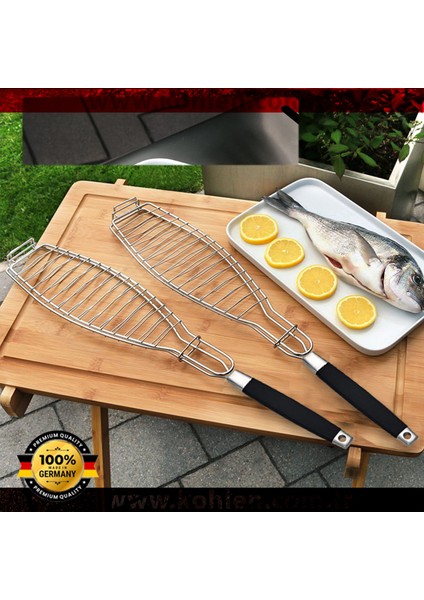 Grillbratör Balık Izgara Teli Paslanmaz Çelik