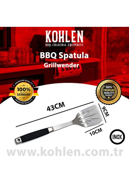 Spatula Grillvender Classic – Dayanıklı ve Şık Bbq Spatula
