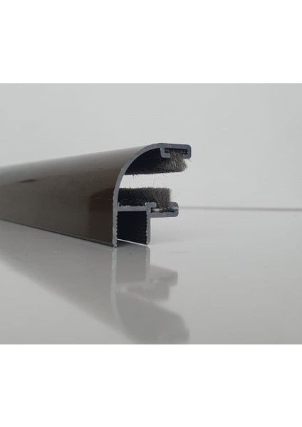 Alvetro Cam Balkon Fitili Bronz Aluminyum 8mm -90 Derece Oval - (100 cm-129 cm) fiyatları