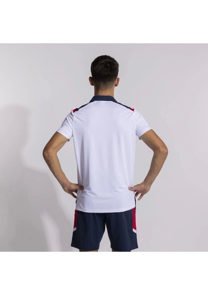 Erkek Futbol Polo Tshirt Toledo Short Sleeve Beyaz 103736.203