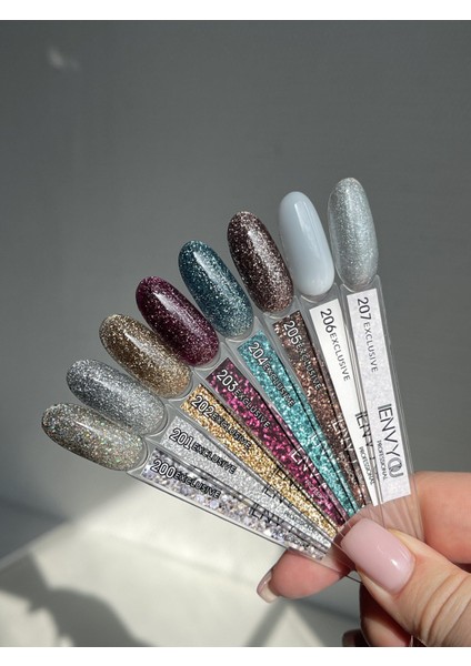 Kalıcı Oje Exclusive Parlak Simli Gold Silver 10GR NO:200 modelleri