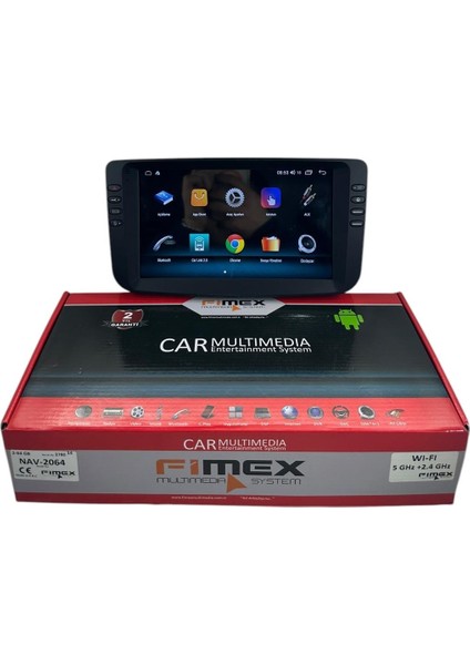 Fiat Linea-Punto 2012-2015 Fimex 2-64 Dspli Pro Oem Multimedia