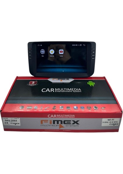 Fiat Linea-Punto 2012-2015 Fimex 2-64 Dspli Pro Oem Multimedia