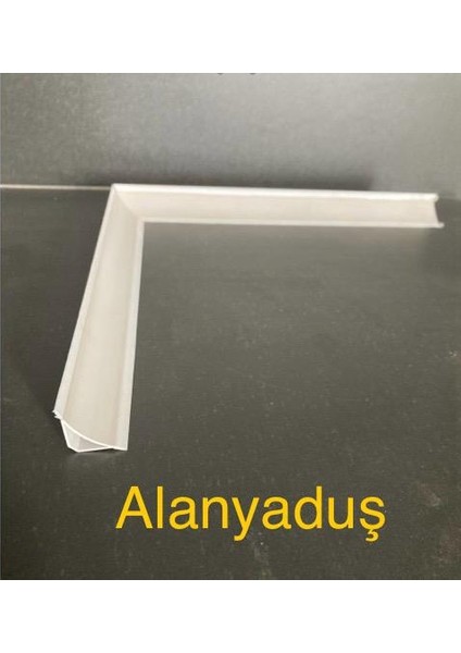 Küvet Kenar Çıtası 1.7 x 1.7 x 125 cm 2 Adet