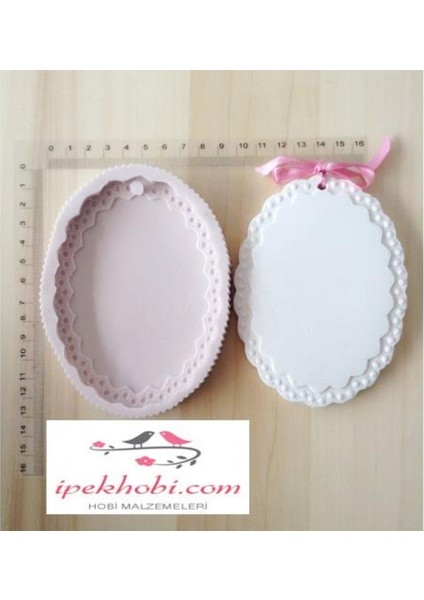 Ipek Hobi Oval Tabanlık Kalıbı