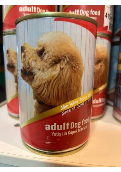 Sığır Etli Köpek Konserve Mama 415*15