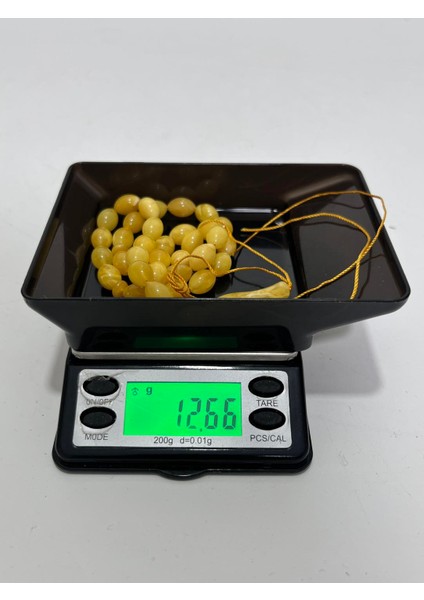 Doğal Kaya Damla Kehribar Tesbih 33LÜK 12,65 Gram indirimleri
