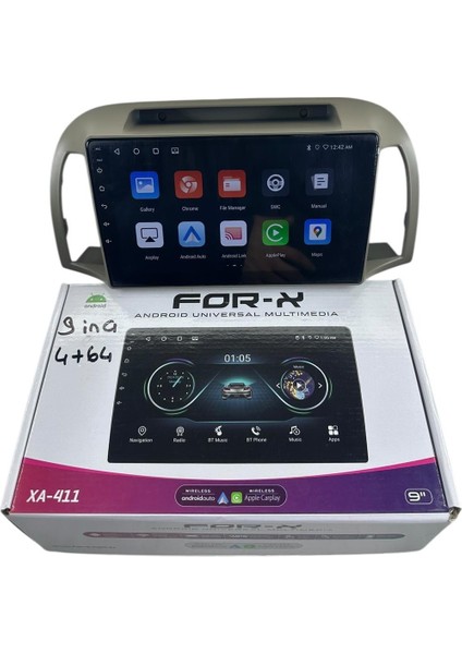 Nissan Migra 2002-2010 Forx 4-64 Profesyonel Oem Multimedia