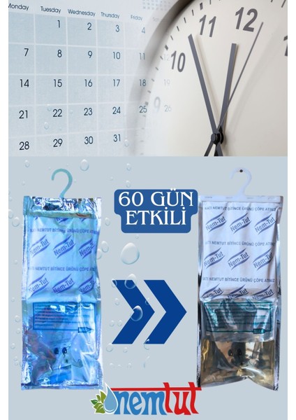 Nem Alıcı Rutubet Emici Koku Giderici Korozyon Önleyici 1 Paket 500 gr