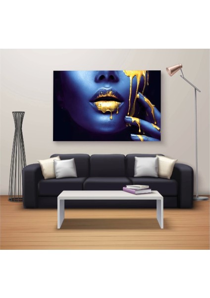 Marsilyan- Dekoratif Baskı Özel Tasarım Dikdödrtgen Kanvas Tablo 133