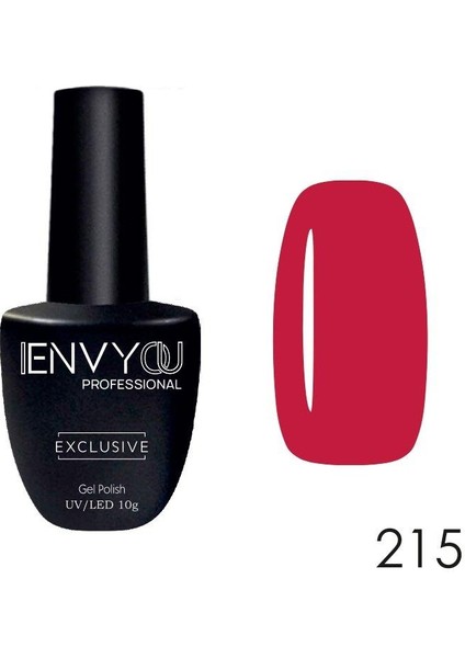 Kalıcı Oje Exclusive Nar Çiçeği Kırmızı 10GR NO:215