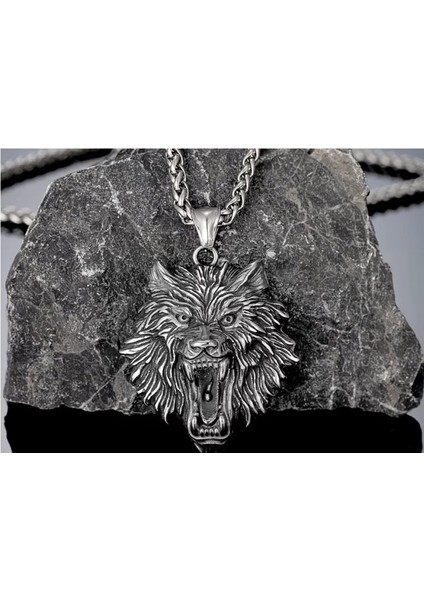 Iskandinav Viking Vintage Kurt Başkanı Kolye 316L Paslanmaz Çelik Odin Hayvan Kolye fiyatları