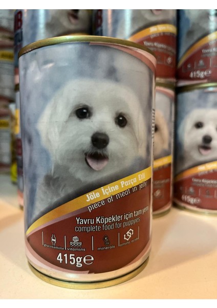 Kuzu Etli Yavru Köpek Konserve Ödül Maması 415GR*15