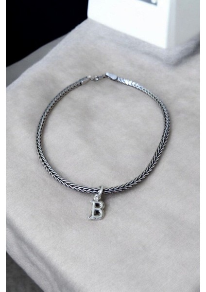 925 Ayar Gümüş 2.5 mm Hasır Harfli Bileklik fiyatları